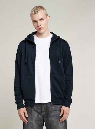 Premium Core Hooded Zip Sweater